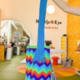 Colombian Bag - Technicolor Cool Chevron