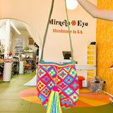 Colombian Bag - Rainbow Folk Patchwork
