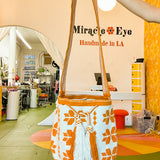 Colombian Bag - Folk Flower Golden Oat