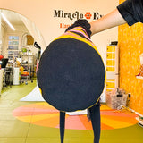 Colombian Bag - Technicolor Pink Onyx Chevron