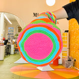 Colombian Bag - Technicolor Rainbow Waves