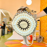 Colombian Bag - Folk Flower Chocolate Oat