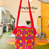Colombian Bag - Psychedelic Electric Magenta