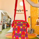 Colombian Bag - Psychedelic Electric Magenta