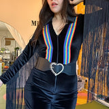 Heart of Glass Belt in Black