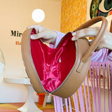 Flower Power Round Hand Bag