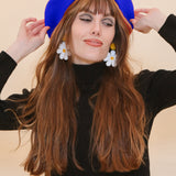 Brigitte Beret in Royal Blue