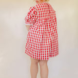 The Carolyn Gingham Mini-Dress