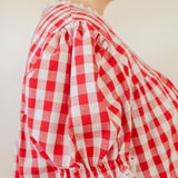 The Carolyn Gingham Mini-Dress