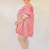 The Carolyn Gingham Mini-Dress