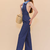 Cecilia Jumpsuit in Denim