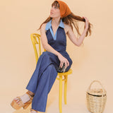 Cecilia Jumpsuit in Denim