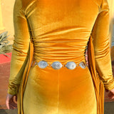 Wild West Concho Chain Belt