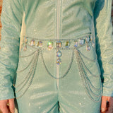 Rhinestone Fairy Chain Belt