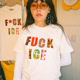 F*ck ICE Hand Stitched Tee