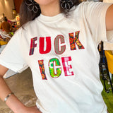 F*ck ICE Hand Stitched Tee