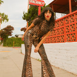 Jagger Jumpsuit in Leopard