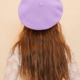 Brigitte Beret in Lilac