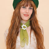 Brigitte Beret in Evergreen