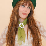 Brigitte Beret in Evergreen