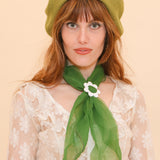 Brigitte Beret in Olive