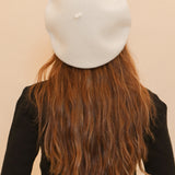 Brigitte Beret in Cream