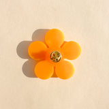 Marigold Brooch in Orange