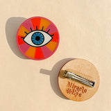 Rainbow Eye Hair Clip