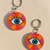 Rainbow Eye Keychain