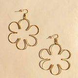 Gold Daisy Earrings