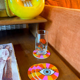 Rainbow Eye Coasters