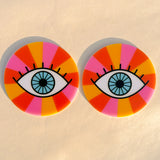 Rainbow Eye Coasters