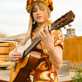Rust Swirl Beret