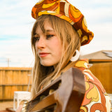 Rust Swirl Beret
