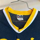 Vintage 1970’s Point All Stars Black Yellow Baby Tee - XS/S