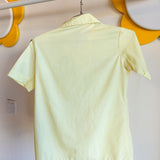 Vintage 1970’s Boy Scouts Butter Yellow Button-Up Shirt - XS/S