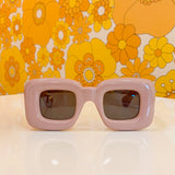 Pierre Sunglasses in Dusty Rose