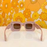 Pierre Sunglasses in Dusty Rose
