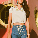 Jean Genie Lace-Up Bells