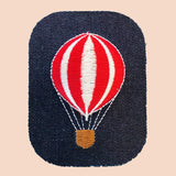 Hot Air Balloon Denim Patch