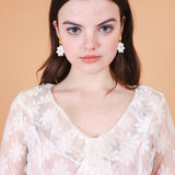 Daisy Earrings in Mini