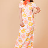 Vintage 1970’s Somebody Groovy Maxi-Dress