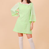 Vintage 1960’s Pistachio Dolly Mini-Dress