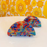 Confetti Rainbow Hair Claw