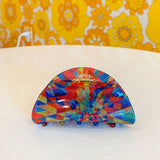 Confetti Rainbow Hair Claw