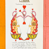 Libra Zodiac Print