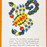 Scorpio Zodiac Print