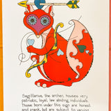 Sagittarius Zodiac Print