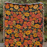 Marigold Woven Throw Blanket