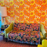 Marigold Woven Throw Blanket